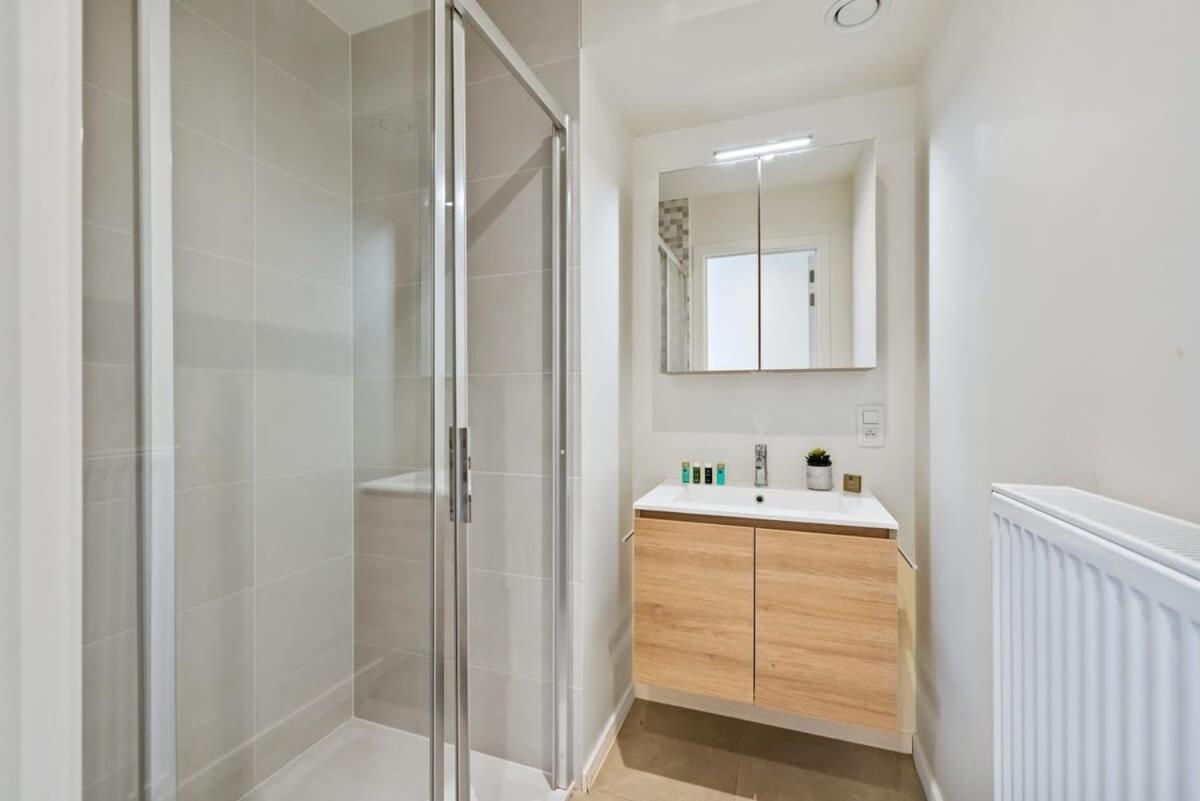 Huswell - Apartment With Natural Swimming Pool Middelkerke Dış mekan fotoğraf